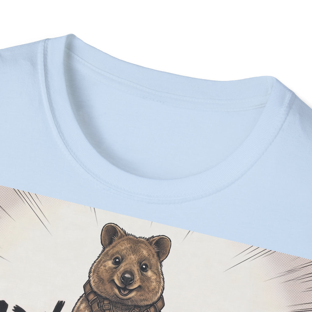 TRUCUTU Manga Quokka Softstyle T-Shirt – Japanese Anime Streetwear