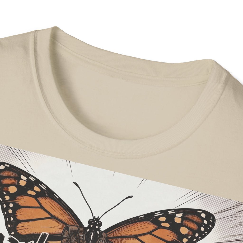 TRUCUTU Manga Butterfly Softstyle T-Shirt – Japanese Anime Streetwear