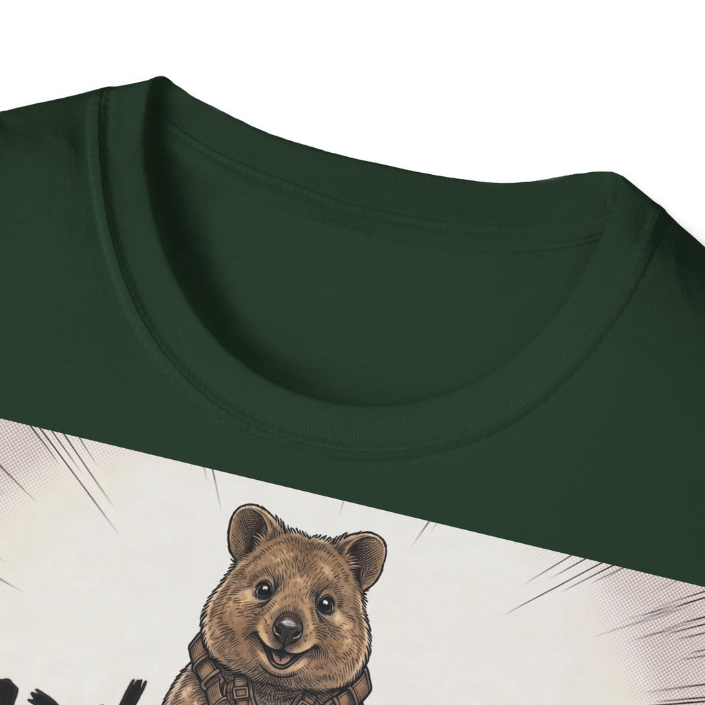 TRUCUTU Manga Quokka Softstyle T-Shirt – Japanese Anime Streetwear