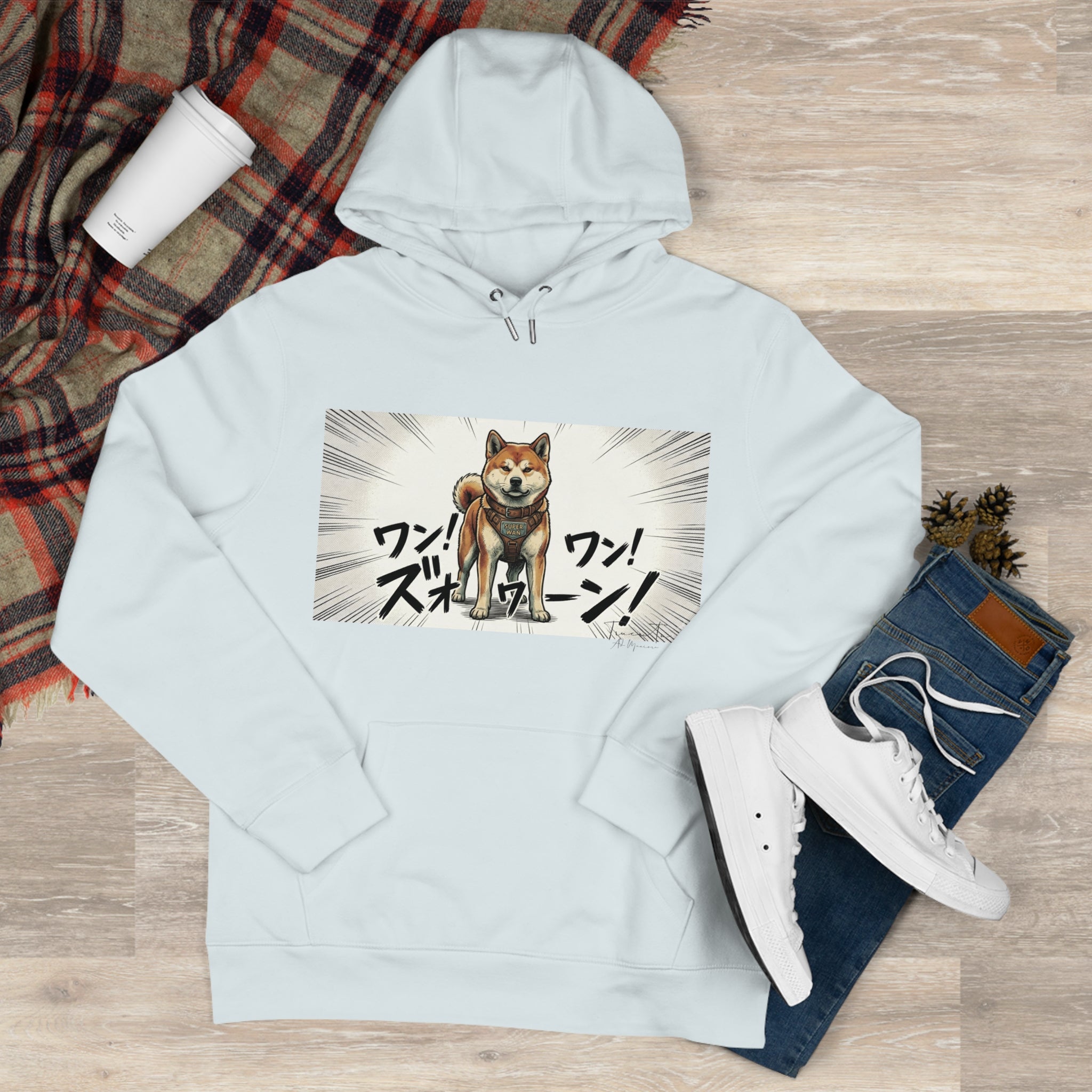 Hachikō Manga Hoodie – Loyalty in Every Detail 🐾