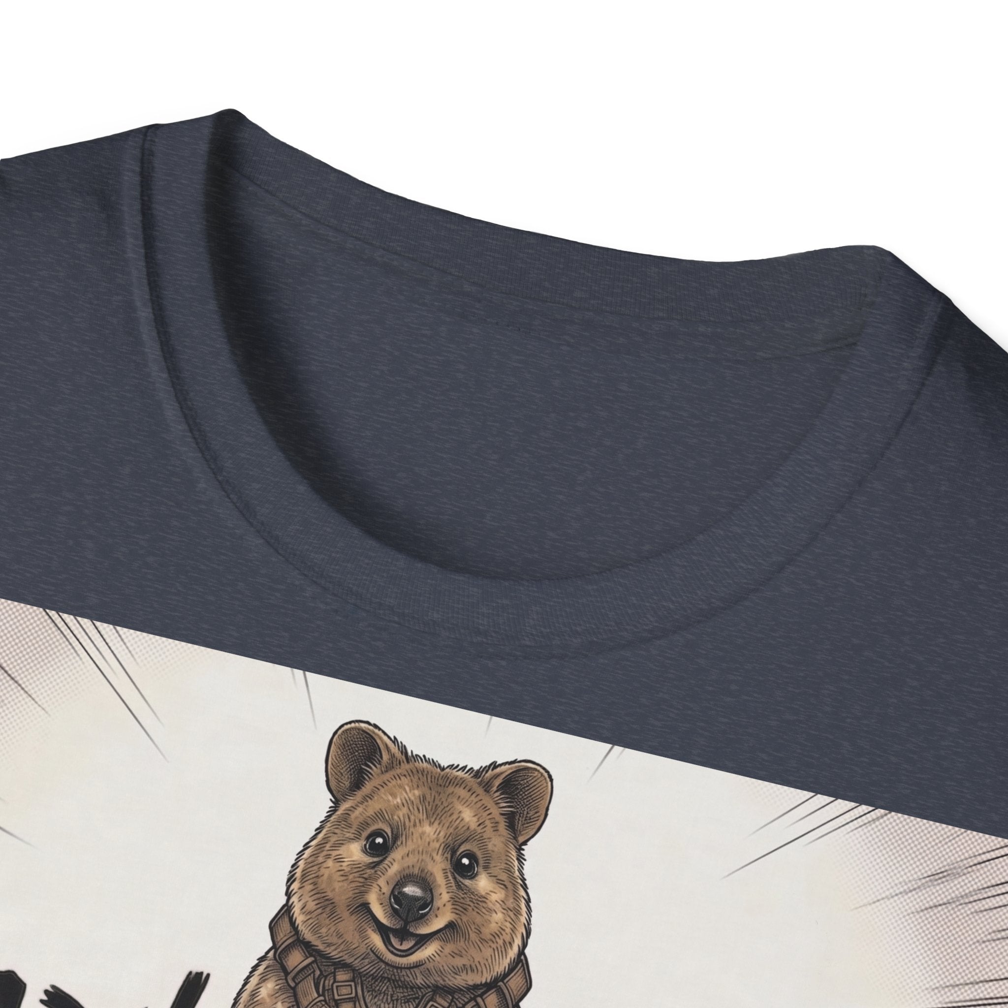 TRUCUTU Manga Quokka Softstyle T-Shirt – Japanese Anime Streetwear
