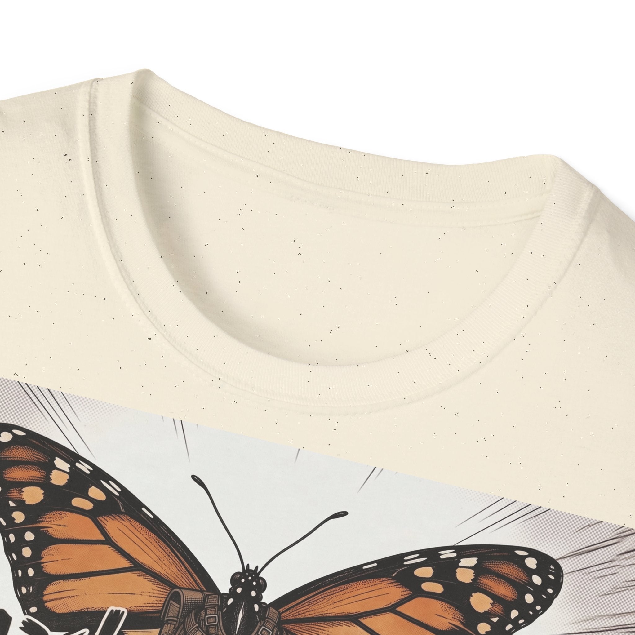 TRUCUTU Manga Butterfly Softstyle T-Shirt – Japanese Anime Streetwear