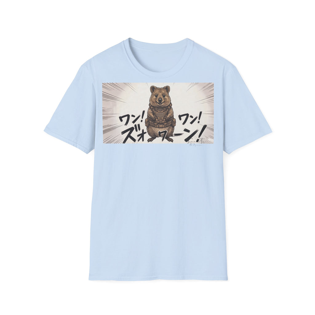 TRUCUTU Manga Quokka Softstyle T-Shirt – Japanese Anime Streetwear