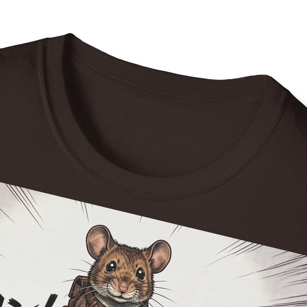 TRUCUTU Manga Mouse Softstyle T-Shirt – Japanese Anime Streetwear
