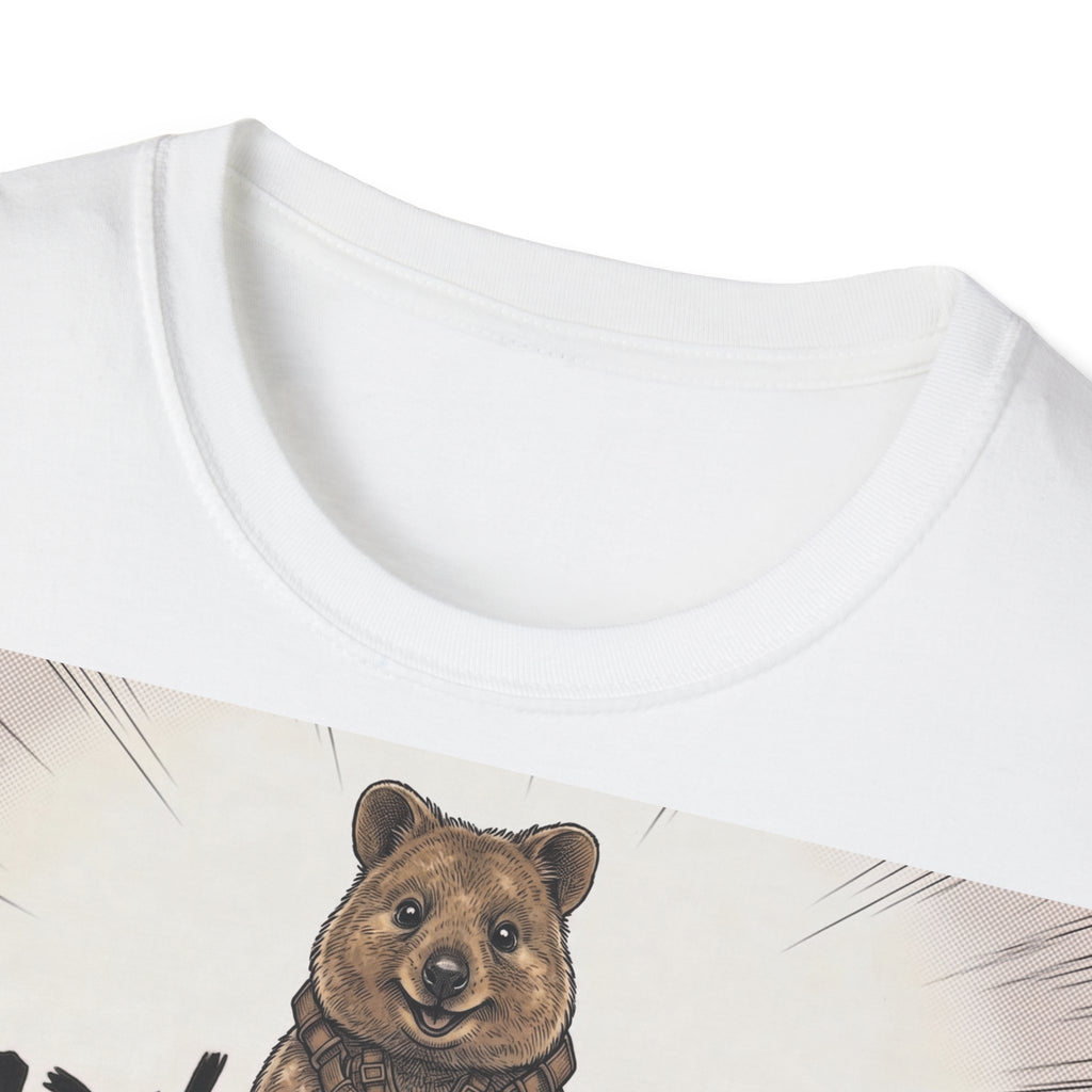 TRUCUTU Manga Quokka Softstyle T-Shirt – Japanese Anime Streetwear