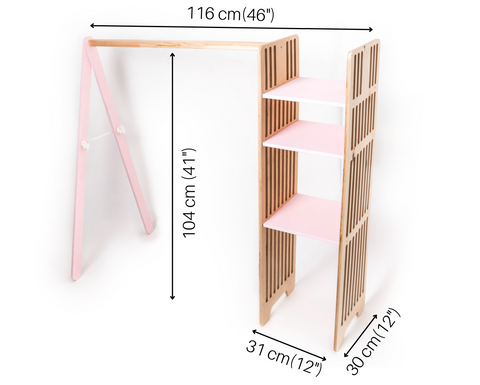 Montessori Kids' Clothing Rack – view 7