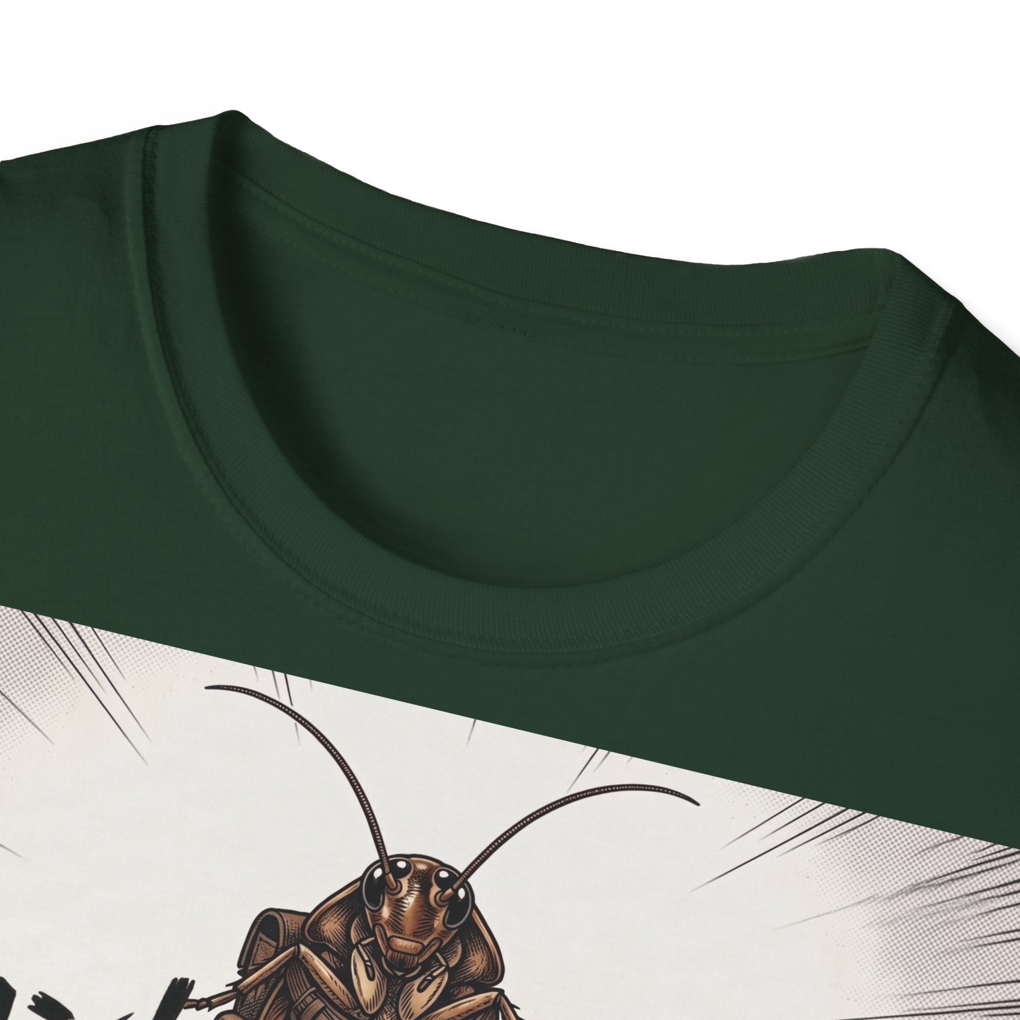 TRUCUTU Manga Cockroach Softstyle T-Shirt – Japanese Anime Streetwear