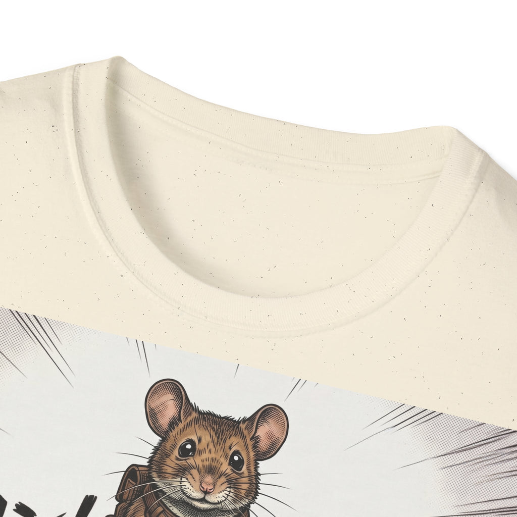 TRUCUTU Manga Mouse Softstyle T-Shirt – Japanese Anime Streetwear