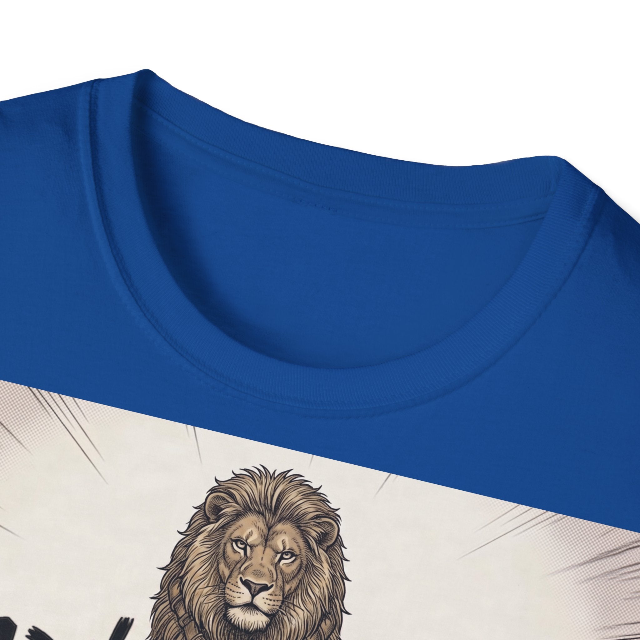 TRUCUTU Manga Lion Softstyle T-Shirt – Japanese Anime Streetwear