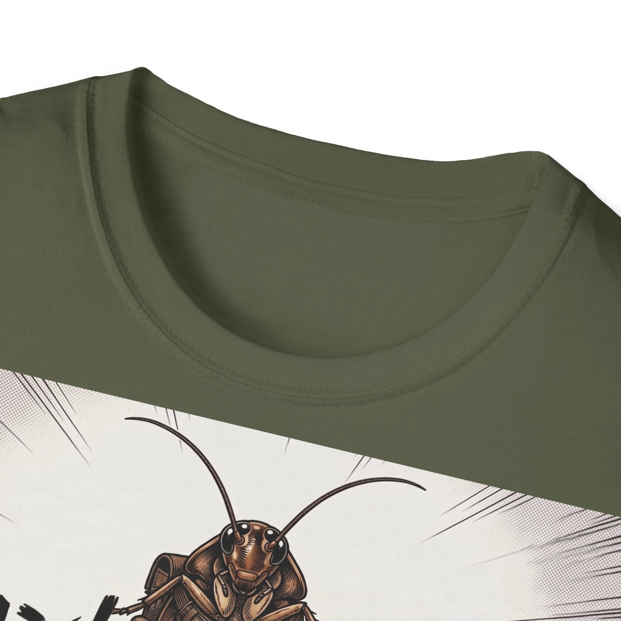 TRUCUTU Manga Cockroach Softstyle T-Shirt – Japanese Anime Streetwear