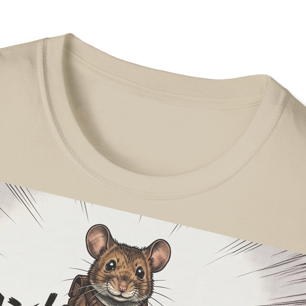 TRUCUTU Manga Mouse Softstyle T-Shirt – Japanese Anime Streetwear