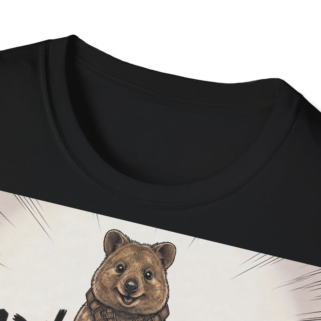 TRUCUTU Manga Quokka Softstyle T-Shirt – Japanese Anime Streetwear