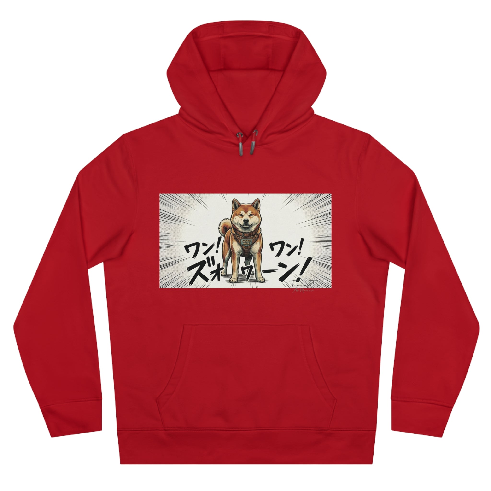 Hachikō Manga Hoodie – Loyalty in Every Detail 🐾
