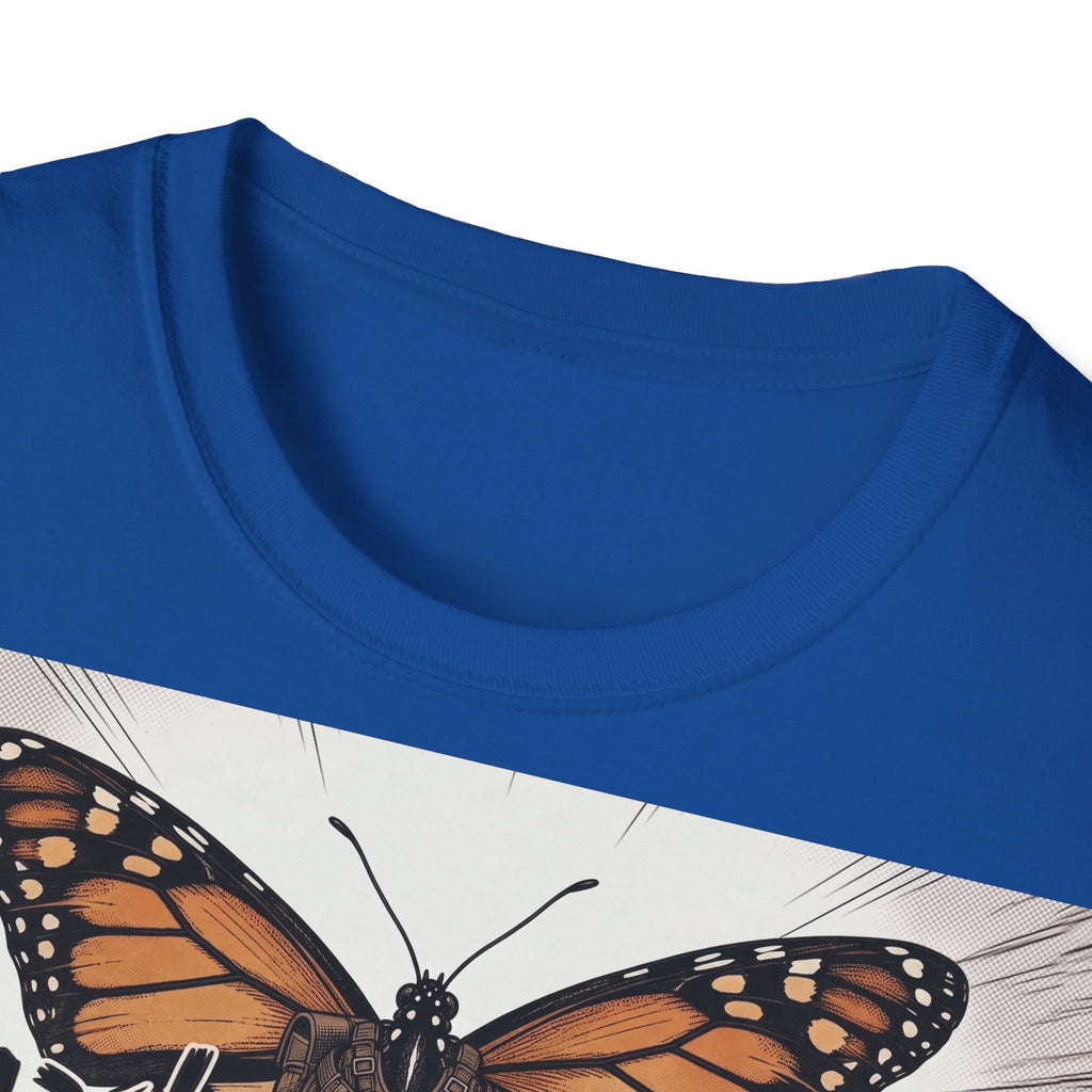TRUCUTU Manga Butterfly Softstyle T-Shirt – Japanese Anime Streetwear