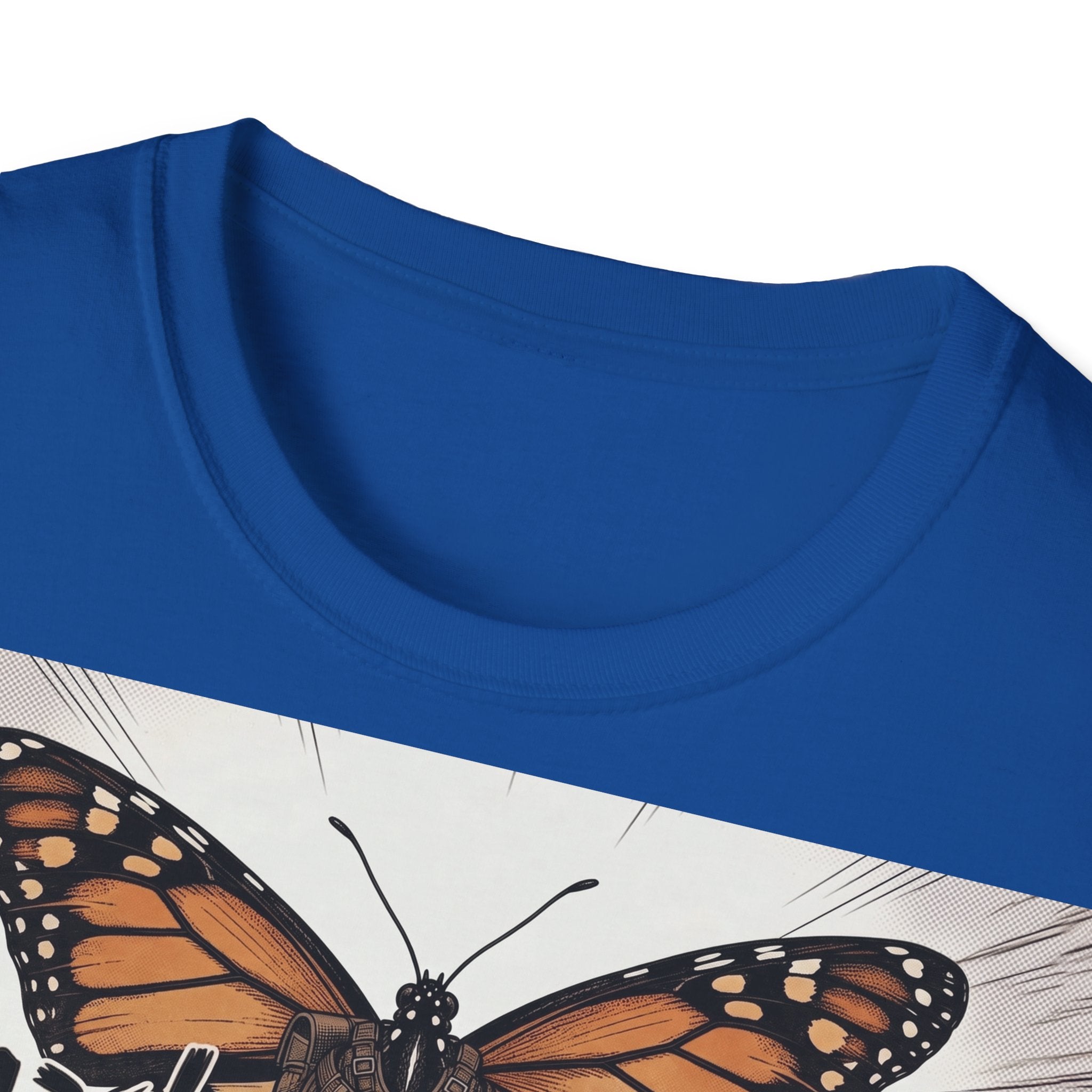 TRUCUTU Manga Butterfly Softstyle T-Shirt – Japanese Anime Streetwear