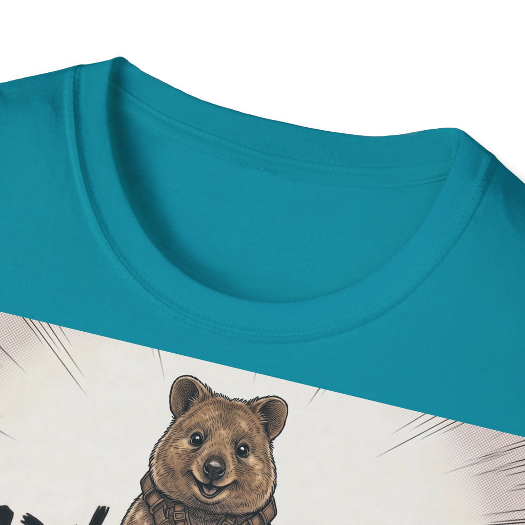TRUCUTU Manga Quokka Softstyle T-Shirt – Japanese Anime Streetwear