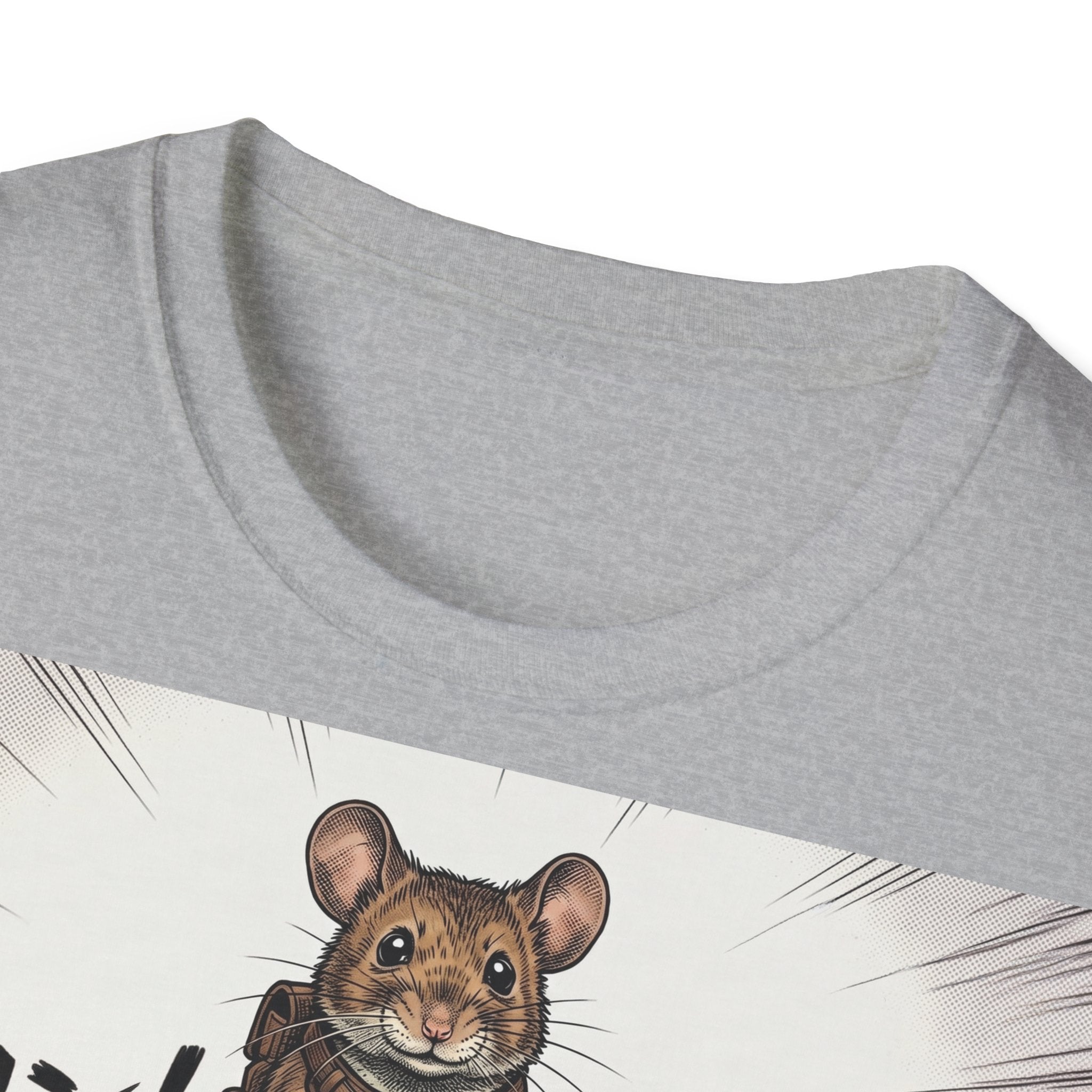 TRUCUTU Manga Mouse Softstyle T-Shirt – Japanese Anime Streetwear