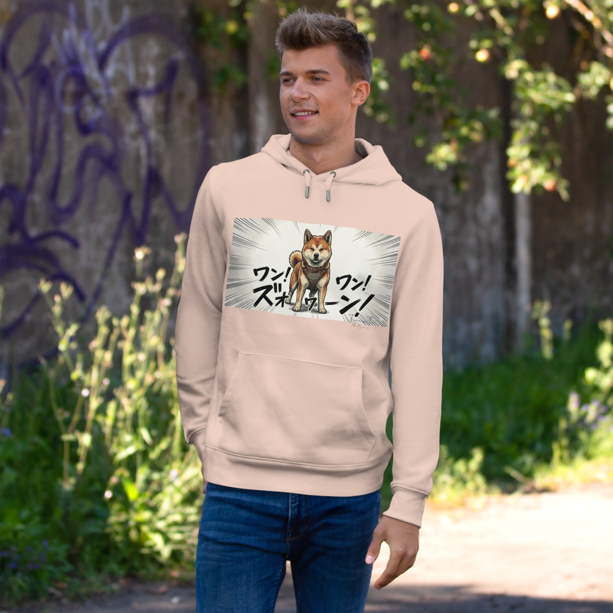 Hachikō Manga Hoodie – Loyalty in Every Detail 🐾