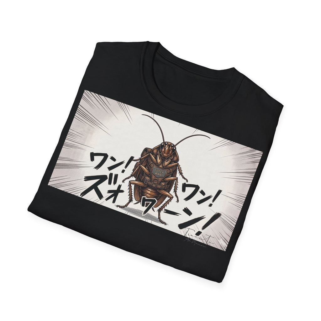 TRUCUTU Manga Cockroach Softstyle T-Shirt – Japanese Anime Streetwear