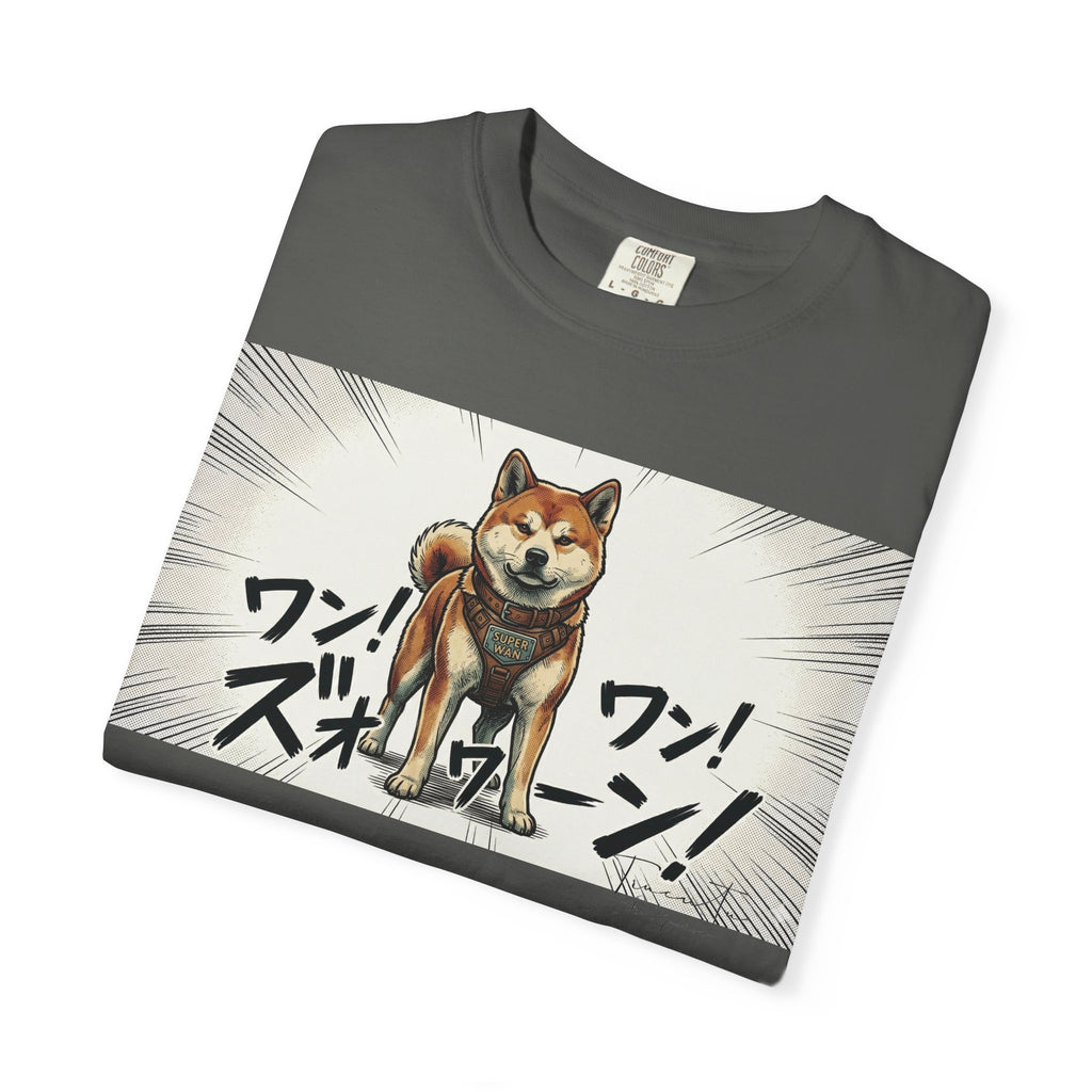 Hachikō Manga Garment-Dyed T-Shirt – Timeless Loyalty in Style 🐾