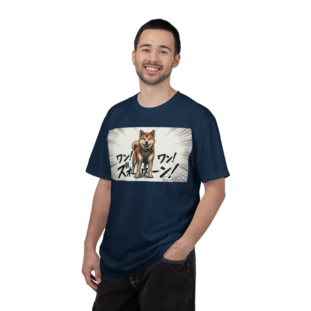 Hachikō Manga Garment-Dyed T-Shirt – Timeless Loyalty in Style 🐾