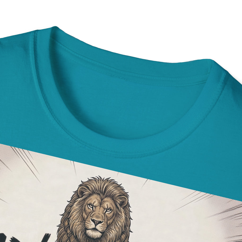TRUCUTU Manga Lion Softstyle T-Shirt – Japanese Anime Streetwear