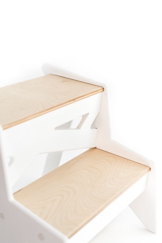 Wooden Step Stool for Kids and Adults – view 2