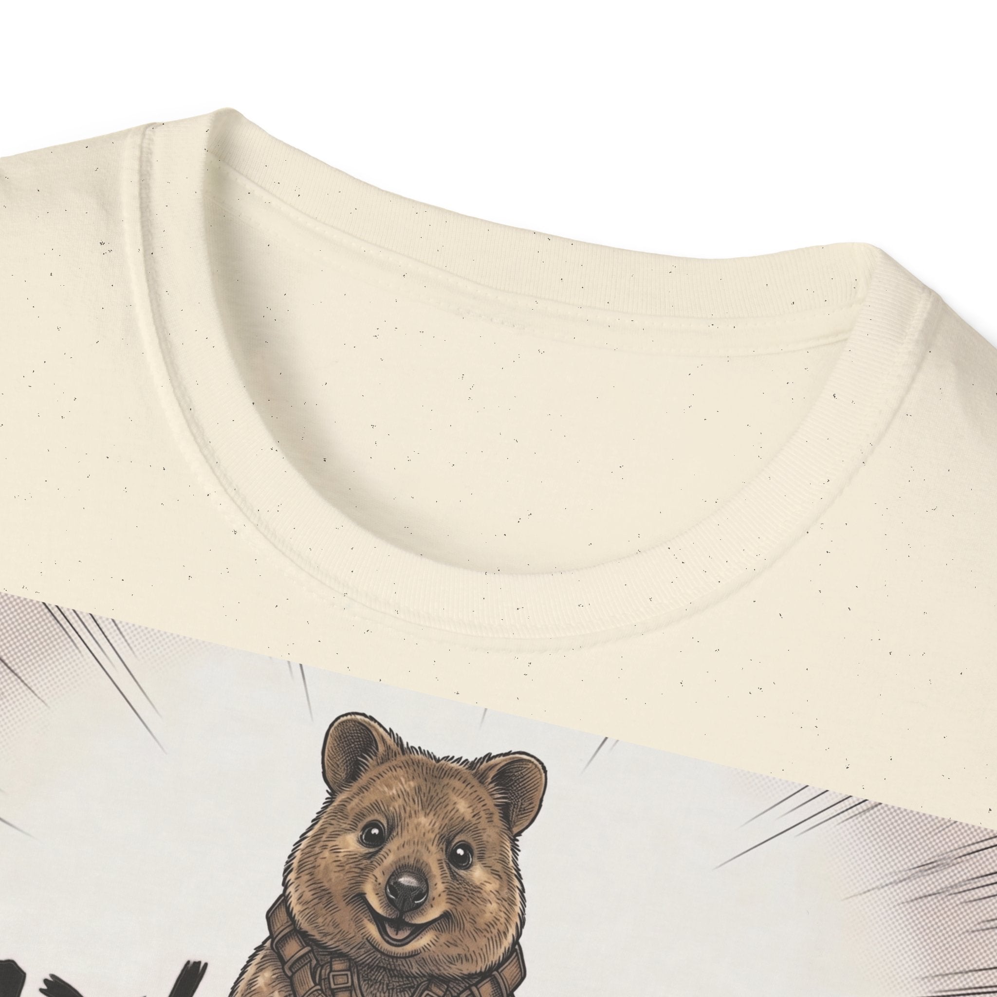 TRUCUTU Manga Quokka Softstyle T-Shirt – Japanese Anime Streetwear