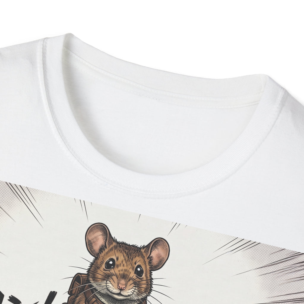 TRUCUTU Manga Mouse Softstyle T-Shirt – Japanese Anime Streetwear