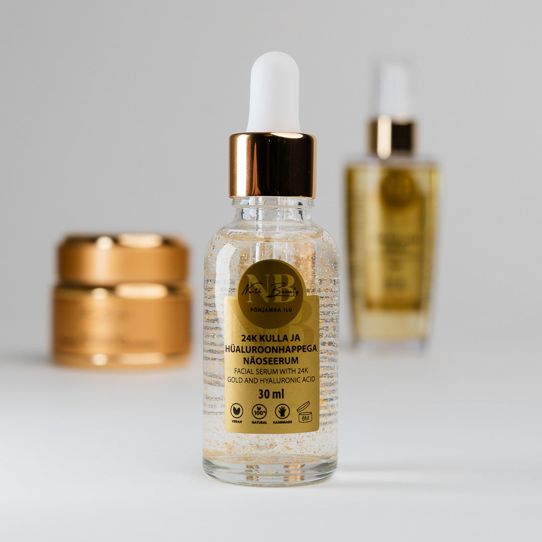 24K Gold & Hyaluronic Acid Face Serum, 30 ml – view 2