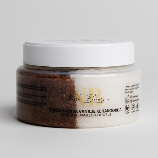 Chocolate & Vanilla Body Scrub, 300 g – TrucuTu