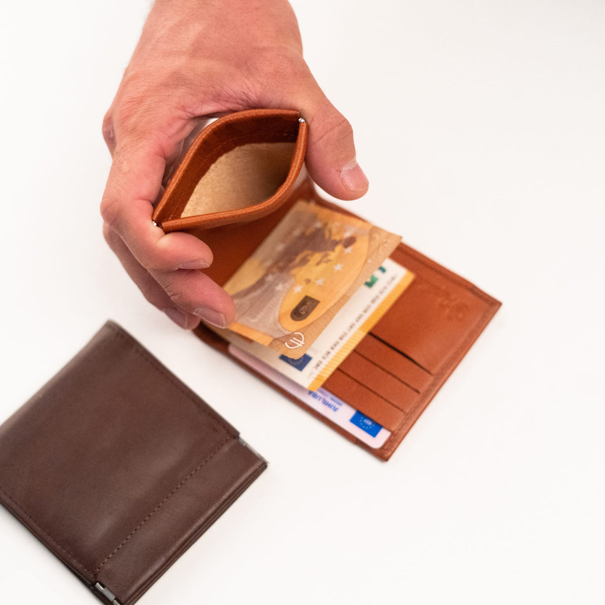 Leather Wallet with Money Clip – view 2