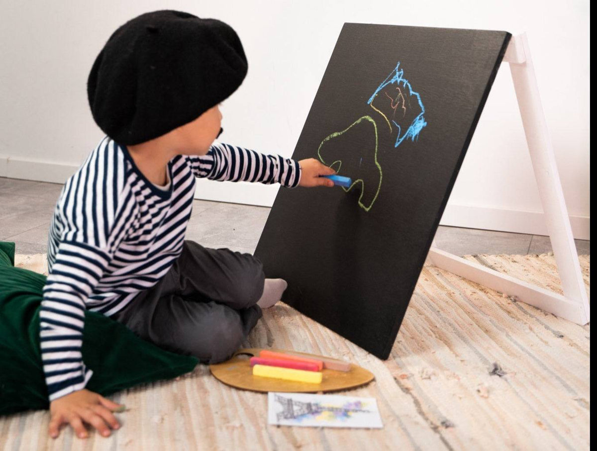 Kids' Wooden Chalkboard Easel – view 3