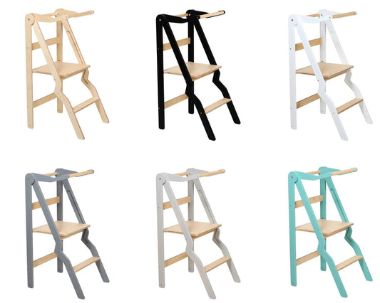 Foldable Kitchen Helper Tower – view 2