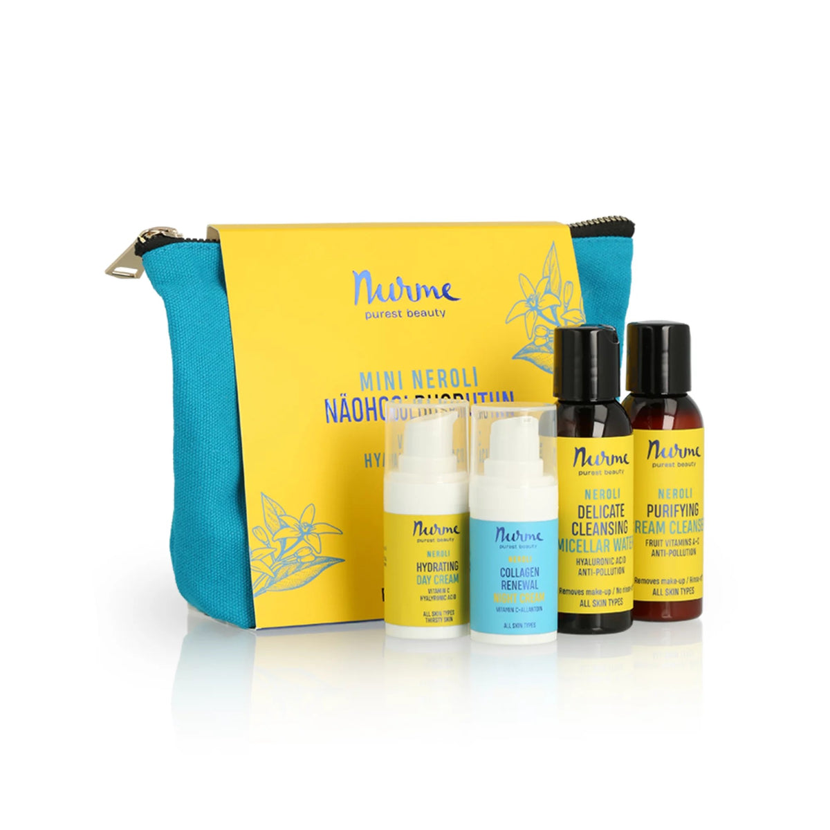 Neroli Face Care Travel Set, 4 Minis in a Zip Pouch – TrucuTu