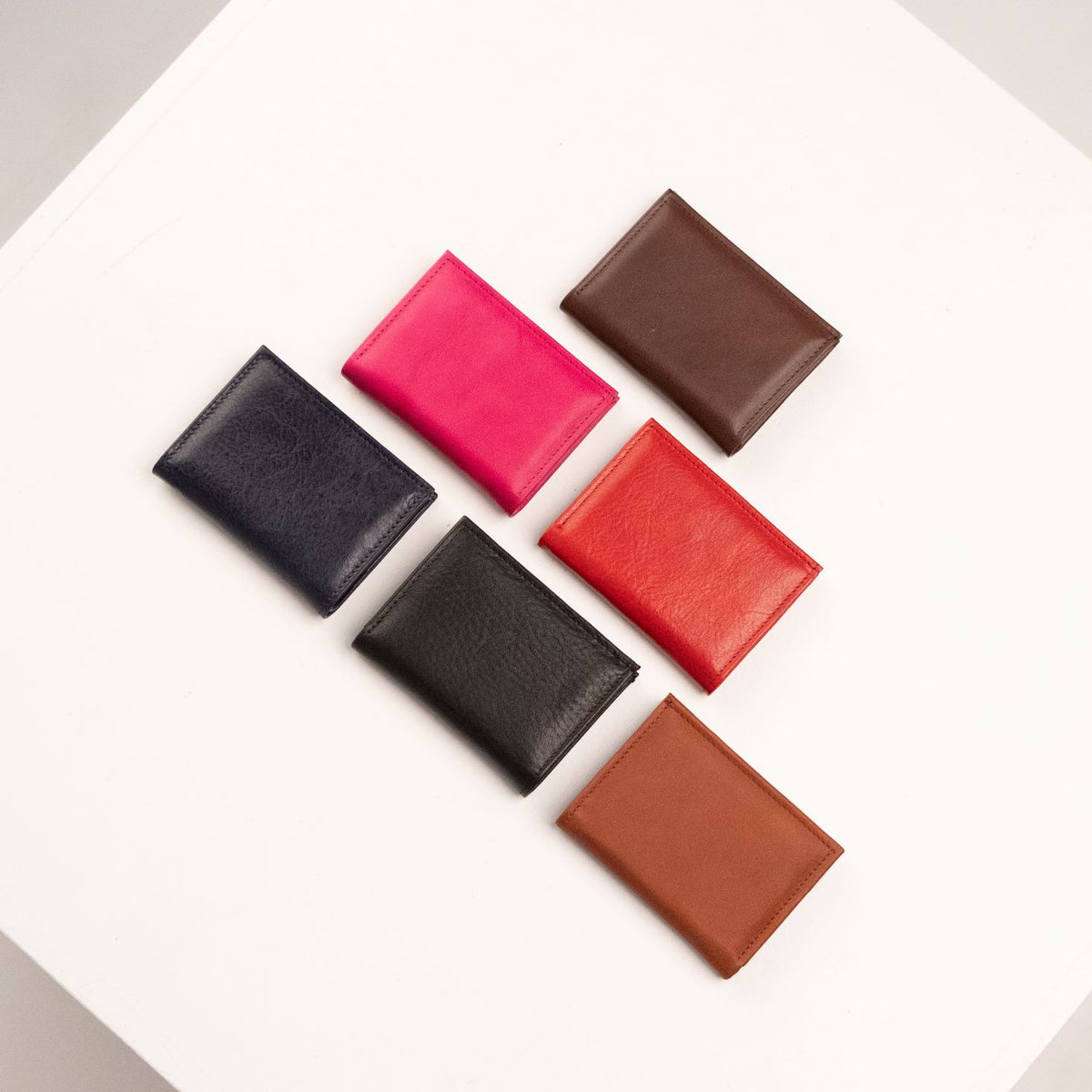 Slim Leather Card Holder, 16 Slots – TrucuTu
