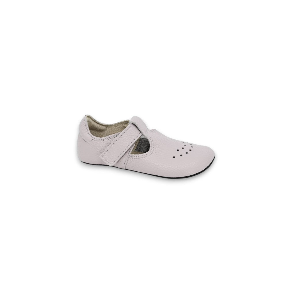 Barefoot Leather Kids' Slippers, Lilac – TrucuTu