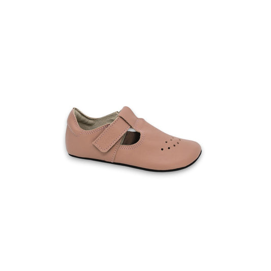 Barefoot Leather Kids' Slippers, Pink – TrucuTu