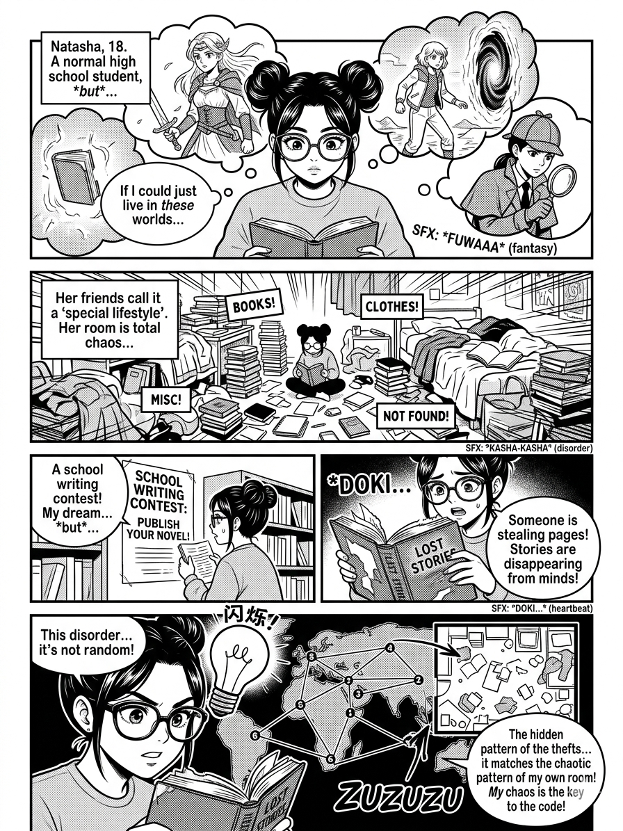 Tell us your story and we'll bring it to life as a manga