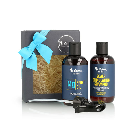 Men's After-Sport Care Set, Magnesium Oil & Shampoo – TrucuTu
